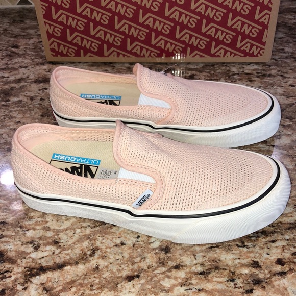 Vans | Shoes | Vans Slipon Mesh Sf Creme De Peche | Poshmark